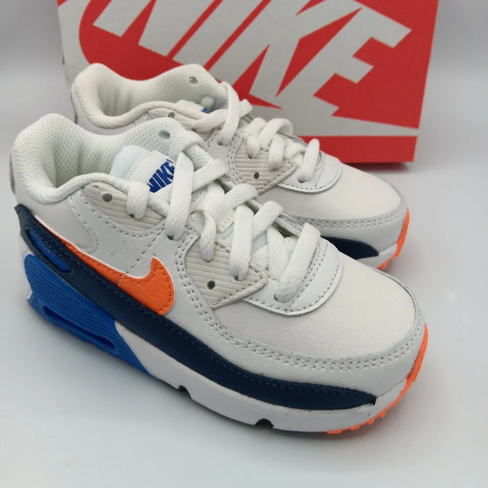 NIKE AIR MAX 90 LTR (TD) NIB VARIOUS SIZES BOYS KIDS SHOES SNEAKERS - Picture 8 of 11